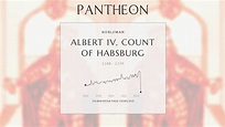 Albert IV, Count of Habsburg Biography - Progenitor of the House of ...