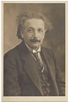 Einstein, Albert (1879-1955). Portrait photograph signed ('Albert ...