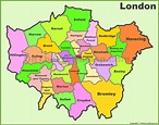 London Map Of Boroughs