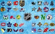 NHL wallpaper I made with my favourite logo from each franchise. : r/hockey