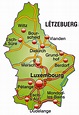 Karten von Luxemburg | Karten von Luxemburg zum Herunterladen und Drucken