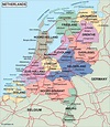 netherlands political map | Order and download netherlands political map