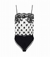 Stella McCartney - Floral-lace bodysuit Stella McCartney