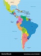 Political Map Of Latin America – Map Of The Usa With State Names