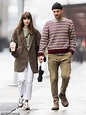 Lily Collins and husband Charlie McDowell look warm and stylish as they ...