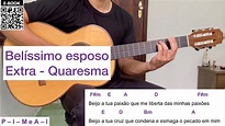BELÍSSIMO ESPOSO - Shalom (extra - QUARESMA) | como tocar no violão ...