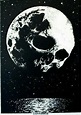 Skull Moon | Skull, Skull art, Art