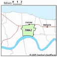 Kenner La Zip Code Map - United States Map