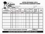 Hotel Rooming List Template