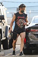 Milo Ventimiglia leaves the gym in short shorts