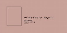 About PANTONE 15-1512 TCX - Misty Rose Color - Color codes, similar ...