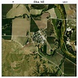 Aerial Photography Map of Elba, NE Nebraska