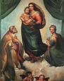 The Sistine Madonna Raphael Malmo Sweden Oil Painting Reproductions 03297