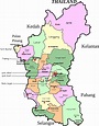 Clipart - Parliamentary map of Perak, Malaysia