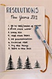 New Year's Resolution | Bullet journal goal setting, Bullet journal ...