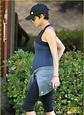 Halle Berry: Pregnant Baby Bump in Workout Clothes!: Photo 2868123 ...