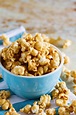 Homemade Baked Caramel Popcorn - Taste and Tell