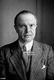 Portrait of French politician and Nazi collaborator Louis Darquier de ...
