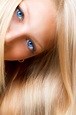 78,365 Rubia Ojos Azules Imágenes y Fotos - 123RF | Ojos azules, Chica ...
