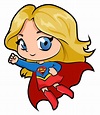 DC Comics Chibi Supergirl | Chibi superman, Superhero cartoon, Drawing ...