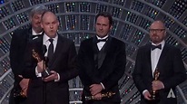 "Interstellar" winning the Oscar® for Visual Effects - YouTube