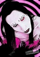 Fan art done with ink and derwent colored pencils. Arte Marilyn Manson ...