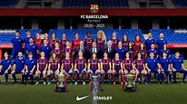 Fútbol femenino | Foto oficial del Barça con el triplete: "Una ...