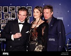 Martha and magnus fiennes at the odeon west end cinema hi-res stock ...