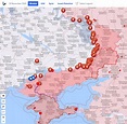 Мапа бойових дій в Україні на 10 та 9 листопада 2022 року: ситуація на ...