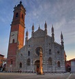 The dome of Monza, Italia. Monza is the 3rd largest city of Lombardy ...