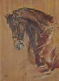 Jean-Louis-Ernest Meissonier (French, 1815-1891) , Study of a horse ...