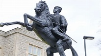 Vandals deface memorial to hero of the Charge of the Light Brigade