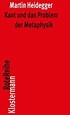 Kant und das Problem der Metaphysik von Martin Heidegger portofrei bei ...