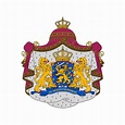 Emblema de la heráldica del escudo de armas de los países bajos ...
