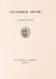Chamber Music | James JOYCE | First Edition thus