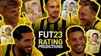 Can, Guerreiro, Passlack & Rothe predict their FIFA 23 ratings! | BVB x ...