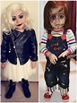 Chucky and Tiffany #BrideofChucky | Chucky halloween costume, Baby ...