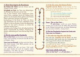 Heavens-Presents / Agnus-Dei-Verlag - Rosenkranzfaltblatt - Gebetsanleitung