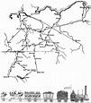 Friedrich List's concept for a German railway net from 1833 | Baltic ...