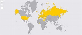 Interaktive Weltkarte Länder Markieren | creactie