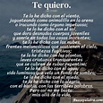Poema Te quiero. de Luis Cernuda - Análisis del poema