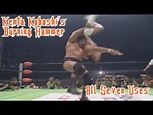 Kenta Kobashi's Burning Hammer (All 7 Uses) - YouTube