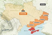 Mapping the occupied Ukraine regions Russia is formally annexing ...