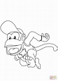 Diddy Kong coloring page | Free Printable Coloring Pages