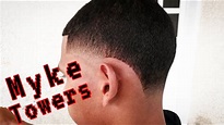 CORTE DE PELO DE MIKE TOWERS / TAPER FADE ALTO / How to make haircut ...