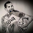 carlitos tevez | Dibujos, Arte de personajes, Boca dibujo