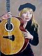 Joni Mitchell | Painting, Artwork, Original artwork