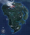 Map of Isla Nublar as of 2018 : r/JurassicPark