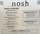Nosh Park City menu – SLC menu