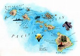 Isla de Hawái: ubicación geográfica, lugares de interés, mapa, volcanes